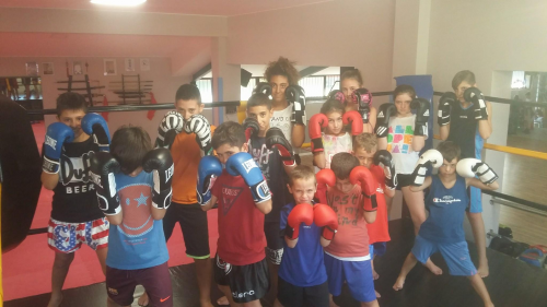 corso di kick boxing bambini