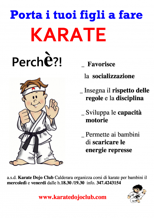 corso di Karate difesa persona