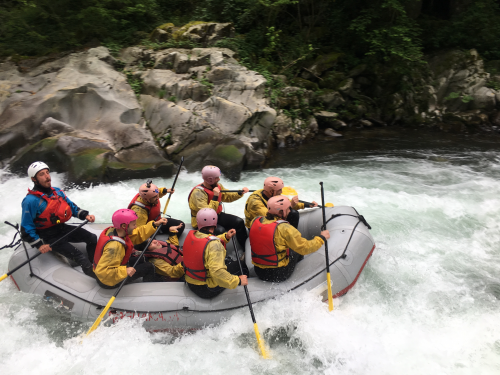 Discese giornaliere di rafting