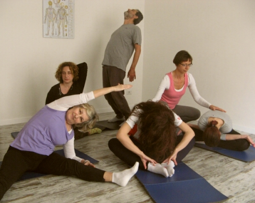 Yoga stretching energetico