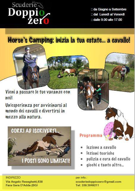 Horse's Camping