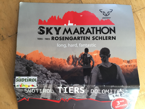 Rosengarten Schlern Skymaraton