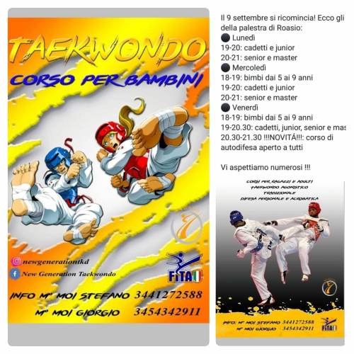 Taekwondo per bambini