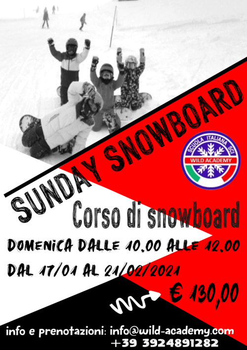 Sunday snowboard