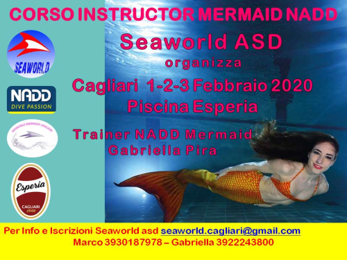 Mermaid instructor NADD